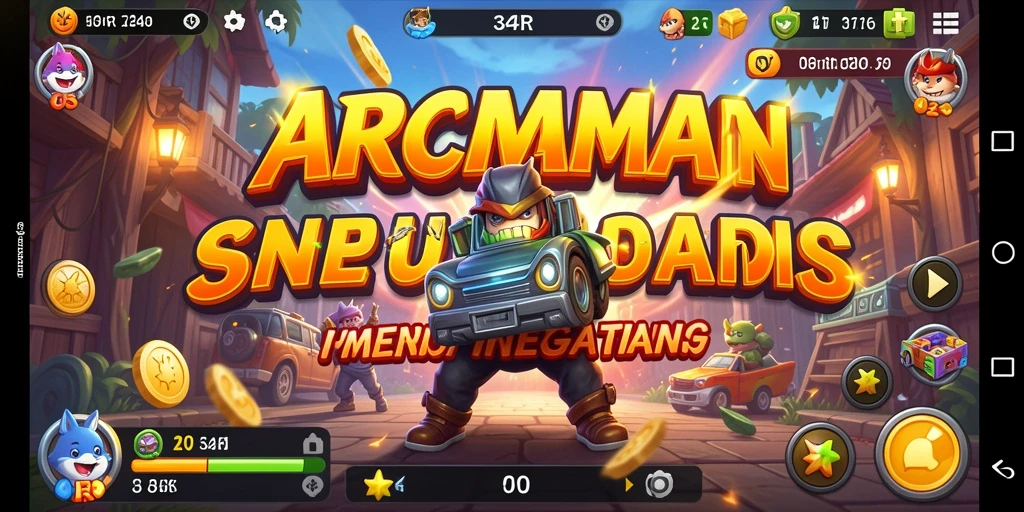 Tampilan gameplay yang seru dan menegangkan dalam 34R.