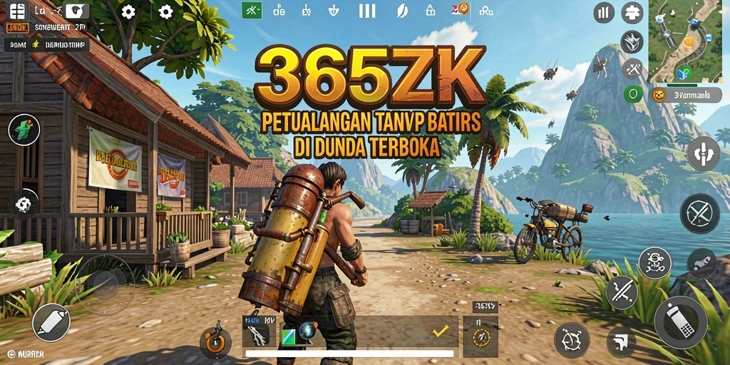 Gameplay 365ZK yang menakjubkan di dunia terbuka.