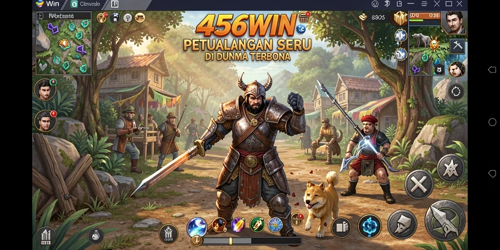 Gameplay seru dalam dunia terbuka yang menakjubkan.