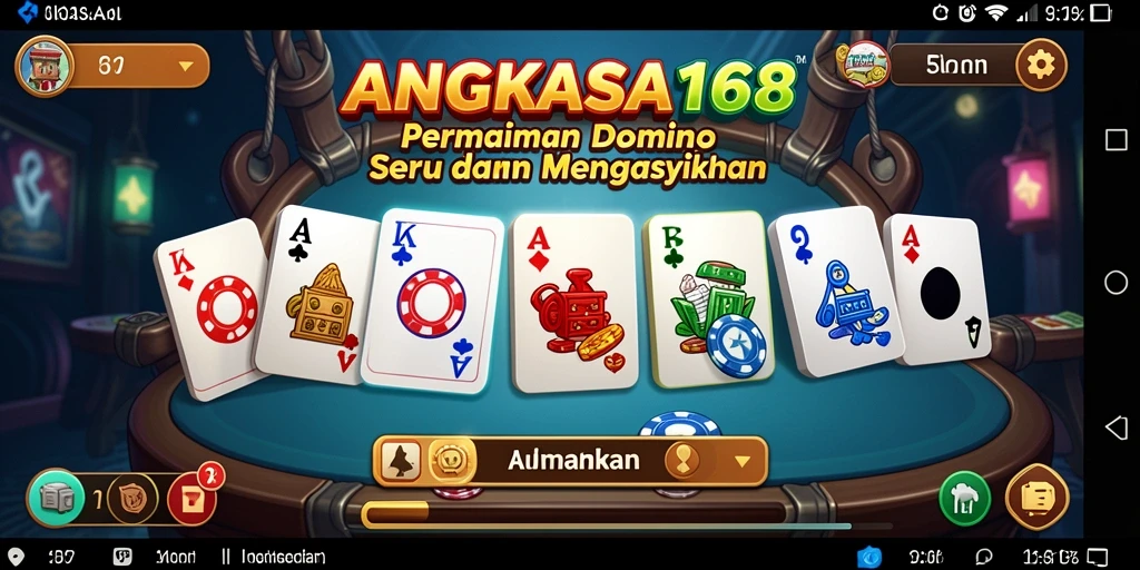Tampilan gameplay seru dari ANGKASA168 yang memikat.