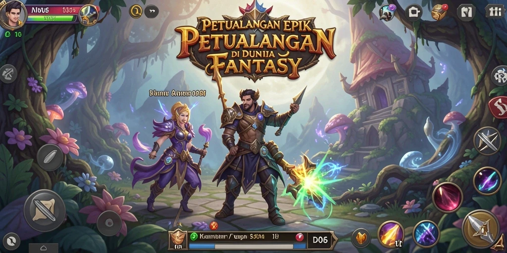 Tangkapan layar D06 menampilkan aksi seru dalam petualangan yang menantang.