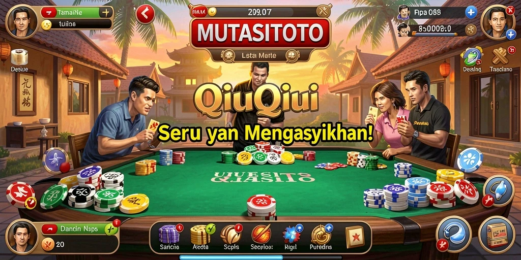 Gameplay seru dan mendebarkan di MUTASITOTO.