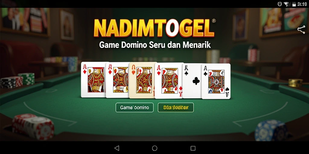 Tampilan gameplay seru dari NADIMTOGEL dengan desain yang menarik.