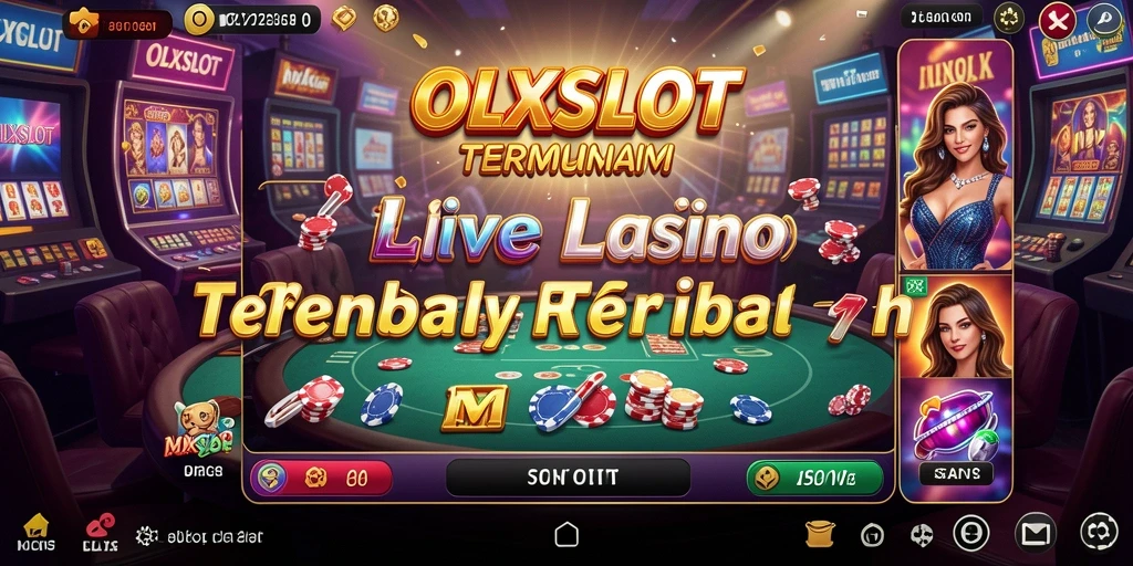 Tampilan gameplay Live Casino yang menarik dan interaktif.