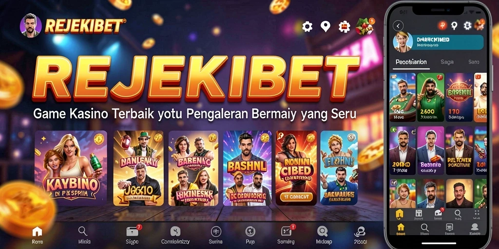 Tampilan menarik dalam permainan Kasino di REJEKIBET.