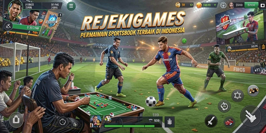 Tangkap layar REJEKIGAMES menampilkan antarmuka taruhan yang menarik.