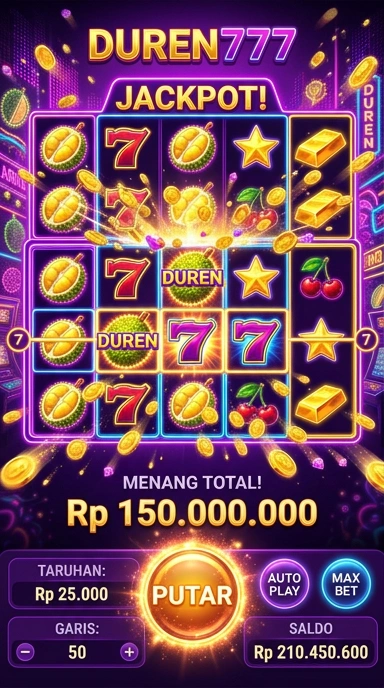 Screenshot dari pilihan aplikasi yang beragam di duren777.